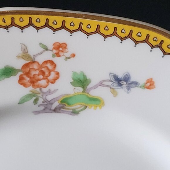 Antique Theodore Haviland Limoges Salad Plate, Eden Pattern, Bird Plate - Picture 4 of 11